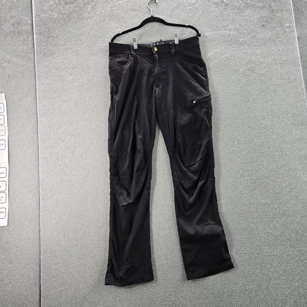 Wrangler ATG Men Pants 32/32 Black Nylon Cargo 1ONT645CV All Terrain Gear
